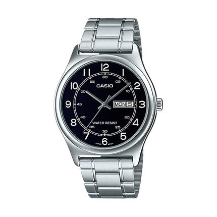 Casio General MTP-V006D-1B2UDF Men Black Dial Stainless Steel Band
