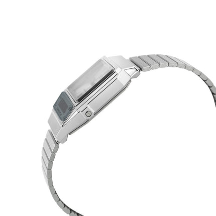 Casio General AQ-800E-7A2DF Vintage White Digital Analog Dial Stainless Steel Band