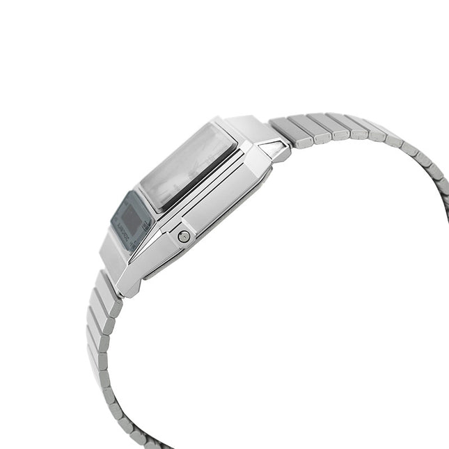 Casio General AQ-800E-7A2DF Vintage White Digital Analog Dial Stainless Steel Band