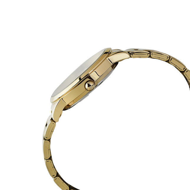 Alba AP6722X1 Ladies Multifunction Gold Dial Gold Stainless Steel Strap