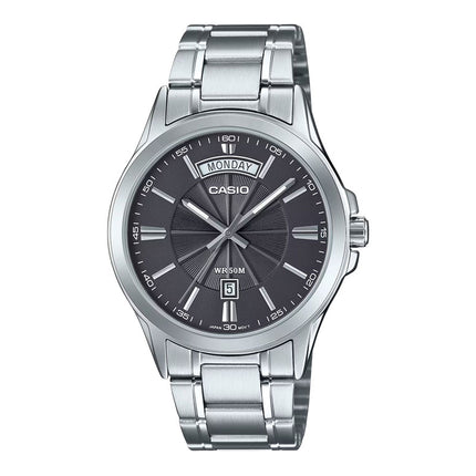 Casio General MTP-1381D-8AVDF Enticer Men Grey Dial Stainless Steel Band