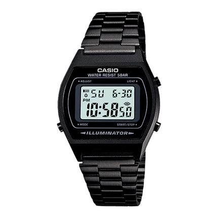 Casio General B640WB-1ADF Digital Dial Black Stainless Steel Band
