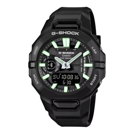 Casio G-Shock GBA-950-1ADR G-Squad Digital Analog Dial Black Resin Band