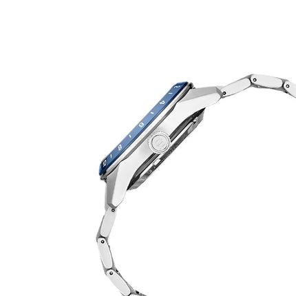 Seiko Presage SPB217J1 Sharp Edged 140Th Anniversary GMT Automatic Blue Dial Stainless Steel Strap