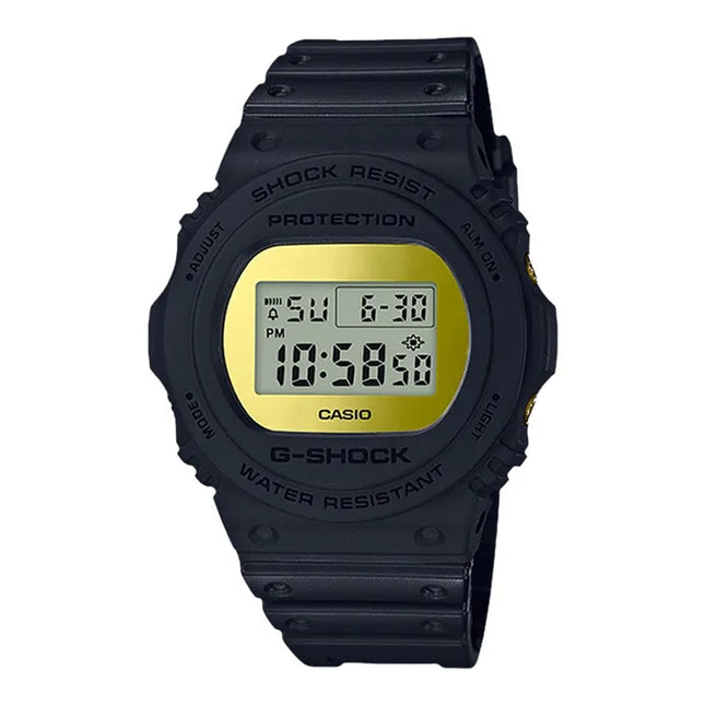 Casio G-shock DW-5700BBMB-1DR Metallic Mirror Face Models Man Digital Dial Black Resin Band