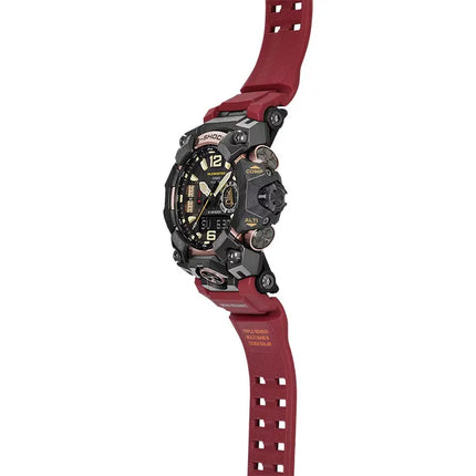 Casio G-Shock Mudmaster GWG-B1000-1A4DR Master Of G-Land Digital Analog Dial Red Resin Band