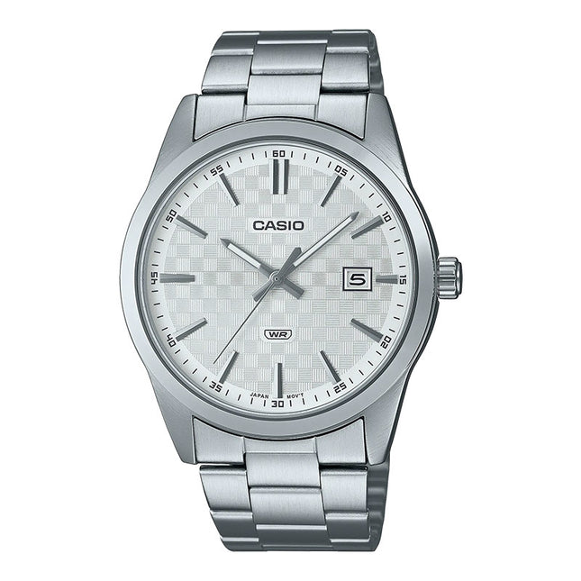Casio General MTP-VD03D-7AUDF Men Silver Dial Stainless Steel Band