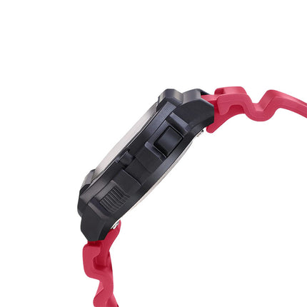Casio General WS-1400H-4AVDF Illuminator Sports Gear Digital Dial Red Resin Band