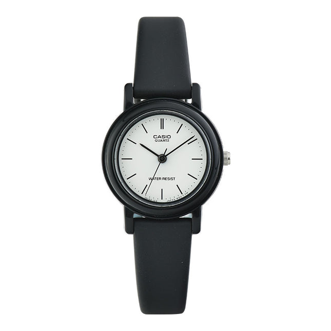 Casio General LQ-139BMV-7ELDF White Dial Black Rubber Band