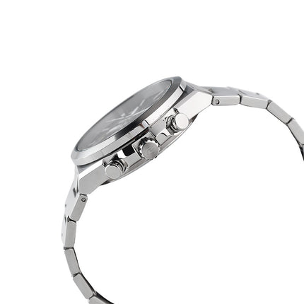 Casio Edifice EQS-950D-1AVUDF Solar Powered Chronograph Black Dial Stainless Steel Band