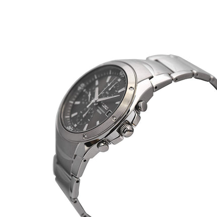 Seiko Chronograph SND779P1 Grey Dial Stainless Steel Strap