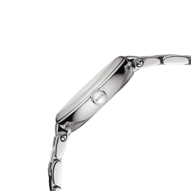 MIDO Baroncelli M022.210.11.036.00 Donna Silver Dial Stainless Steel Strap