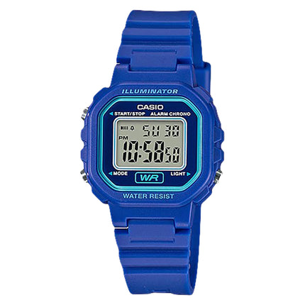 Casio General LA-20WH-2ADF Ladies Digital Dial Blue Resin Band