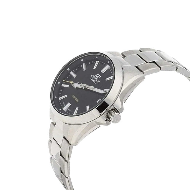 Casio Edifice EFV-100D-1AVUDF Men Black Dial Stainless Steel Band