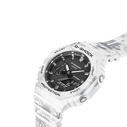 Casio G-Shock GAE-2100GC-7ADR CasiOak Grunge Snow Camouflage Resin Band + Extra Strap