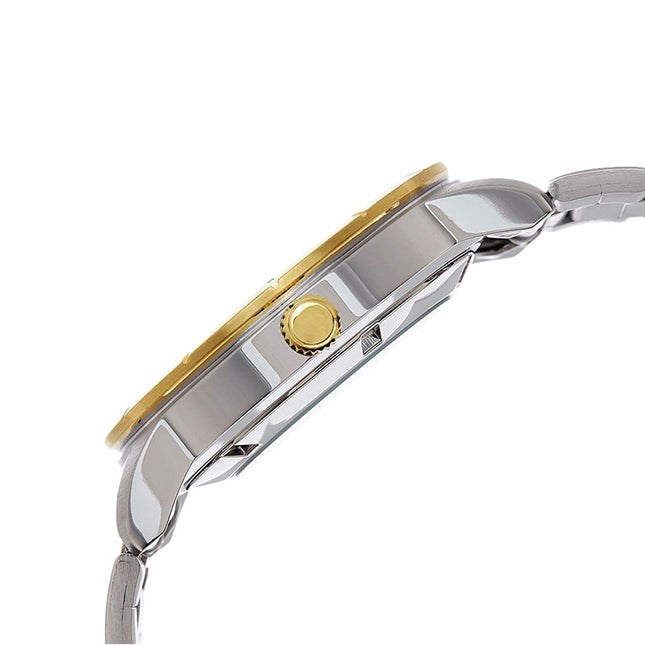 Seiko 5 Sports SNKN58K1 Automatic Silver Dial Dual Tone Stainless Steel Strap
