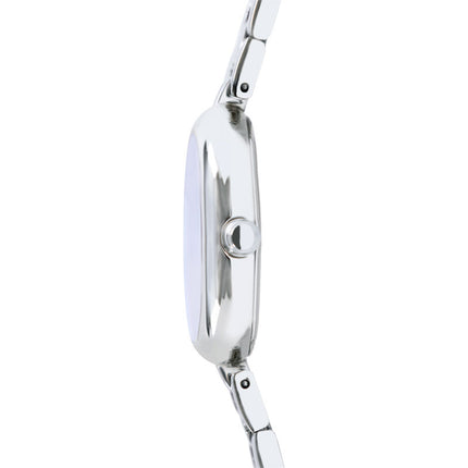 Alba Fashion AH8921X1 Ladies Analog Silver Polished Dial Stainless Steel Strap