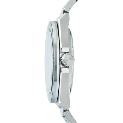 Alba Active AS9W15X1 Men Silver White Dial Stainless Steel Strap