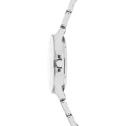 Alba Fashion AH7EX7X1 Ladies Analog Red Dial Stainless Steel Strap