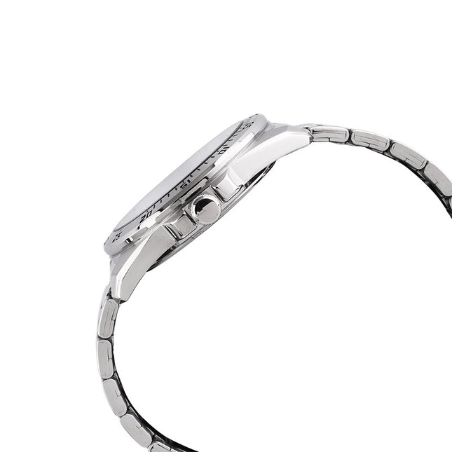 Alba Active AS9V51X1 Men Silver Dial Stainless Steel Strap
