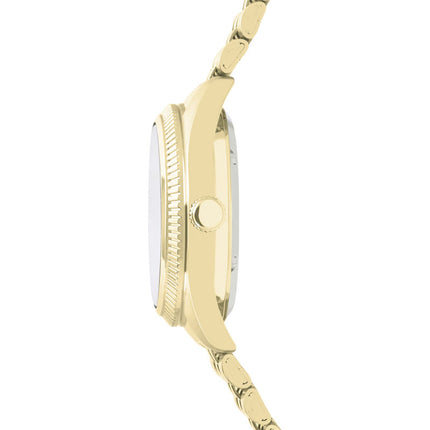 Alba Mechanical AL4796X1 Ladies Automatic Light Champagne Dial Gold Stainless Steel Strap