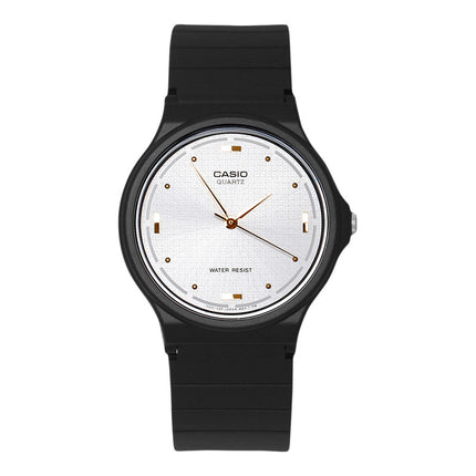 Casio General MQ-76-7A1LDF Silver Dial Black Resin Strap