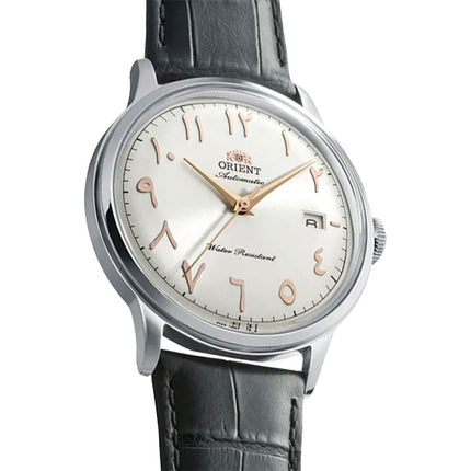 Orient Classic RA-AC0038S Bambino Automatic White Arabic Dial Black Leather Strap