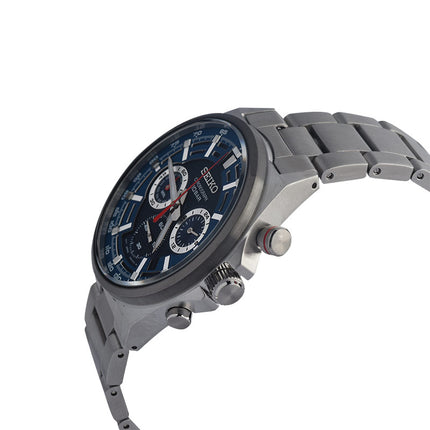 Seiko Chronograph SSB407P1 Blue Dial Stainless Steel Strap