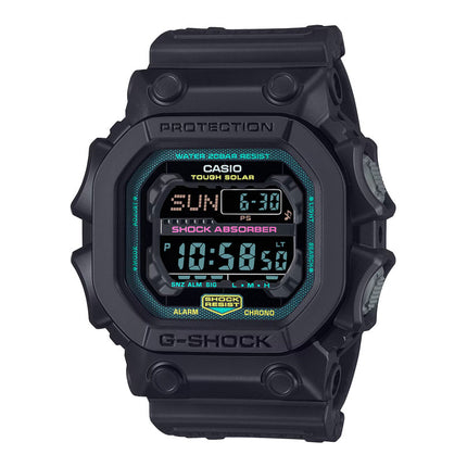 Casio G-Shock GX-56MF-1DR King Kong Multi Fluorescent Accents Tough Solar Digital Dial Resin Band