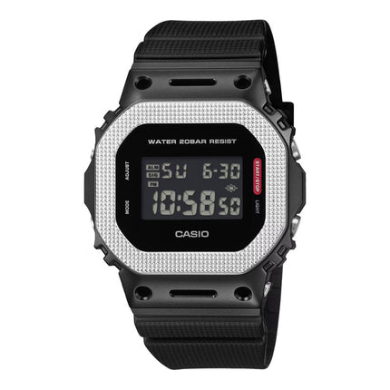 Casio G-Shock GM-5600BM-1DR Modern Industrial Digital Dial Black Resin Band