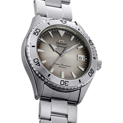 Orient Mako 40 RA-AC0Q16N Automatic Men Grey Gradation Dial Stainless Steel Strap Limited Edition