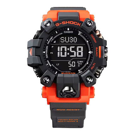 Casio G-Shock Mudman GW-9500-1A4DR Solar Master Of G-Land Digital Dial Black Bio-Based Resin Band