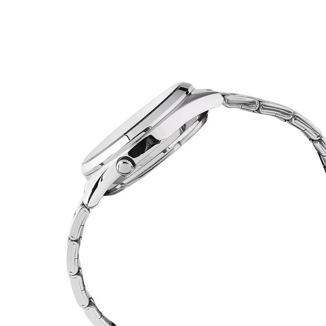 Alba Mechanical AL4325X1 Automatic Men Gilt Patterned Dial Stainless Steel Strap