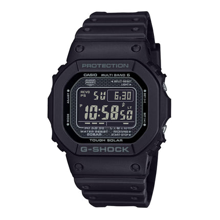 Casio G-Shock GW-5000HS-1DR Heritage Series Square Tough Solar Digital Dial Black Resin Band