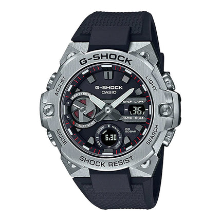 Casio G-Shock G-Steel GST-B400-1ADR Tough Solar Digital Analog Dial Black Resin Band