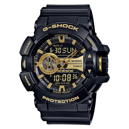 Casio G-Shock GA-400GB-1A9DR Digital Analog Dial Black Resin Band