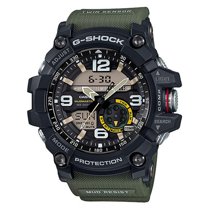 Casio G-Shock Mudmaster GG-1000-1A3DR Master Of G-Land Digital Analog Dial Green Resin Band