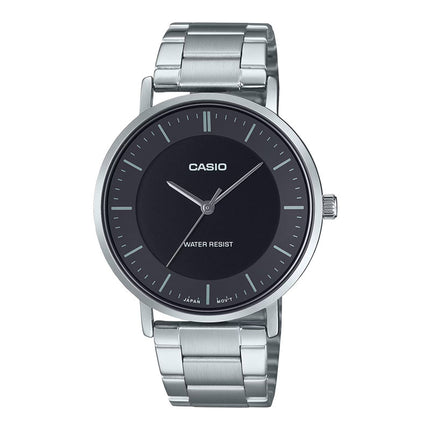 Casio General MTP-VT04D-1EDF Men Black Dial Stainless Steel Band