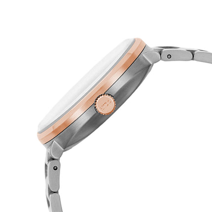 MIDO Commander II M021.431.22.031.00 Chronometer Automatic Silver Dial Dual Tone St. Steel Strap