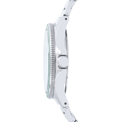Alba Active AS9V33X2 Men Green Dial Stainless Steel Strap + Extra Strap