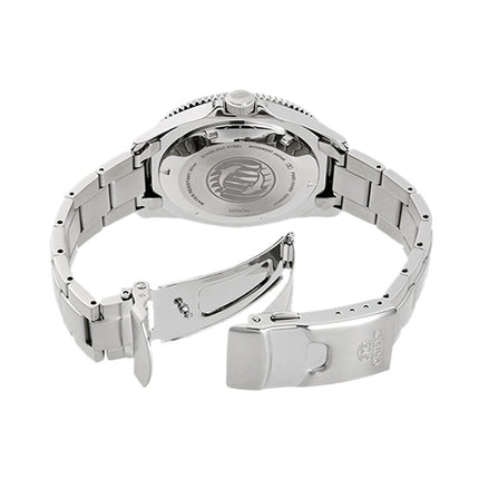 Orient Kanno RA-AA0914E Automatic Men Green Dial Stainless Steel Strap