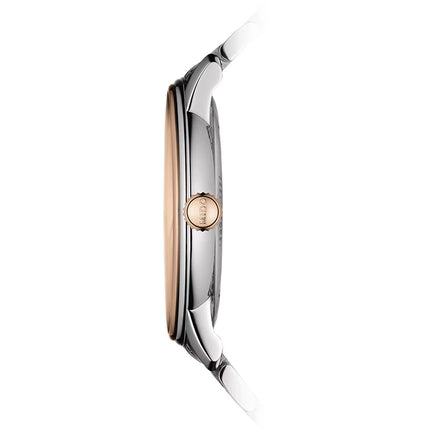 Mido Baroncelli III Heritage M027.407.22.010.00 Automatic White Dial Dual Tone Stainless Steel Strap