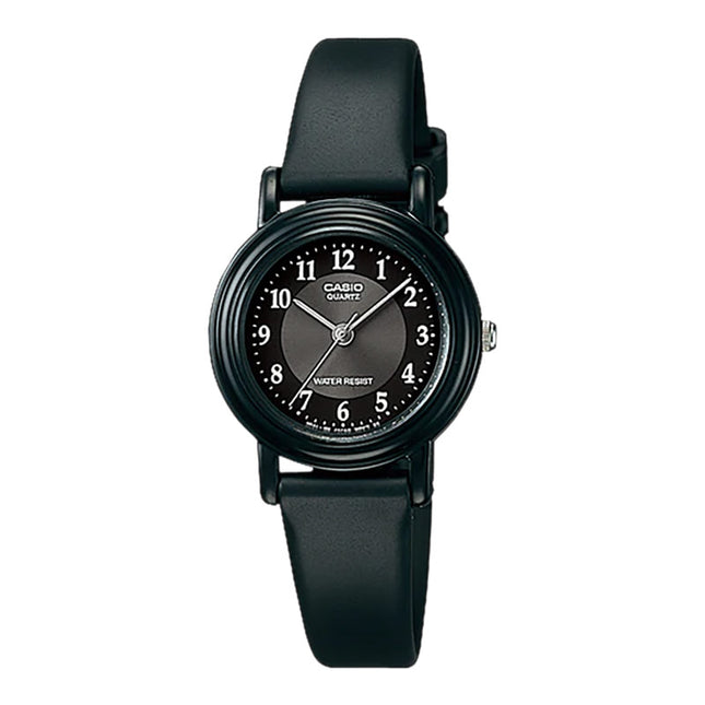 Casio General LQ-139AMV-1B3LDF Black Dial Black Resin Band