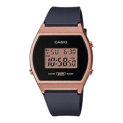 Casio General LW-204-1ADF Digital Dial Black Resin Band