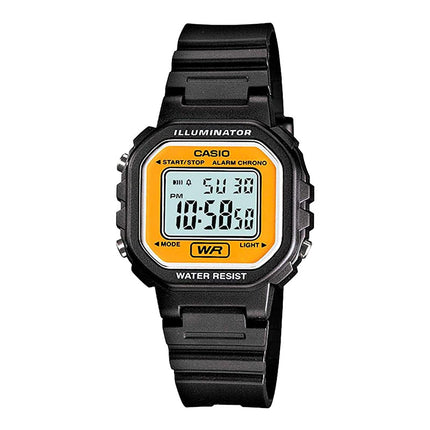 Casio General LA-20WH-9ADF Ladies Digital Dial Black Resin Band