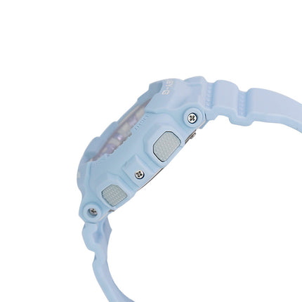 Casio Baby-G BA-130WP-2ADR Special Color Ladies Digital Analog Dial Blue Icy Pastel Resin Band