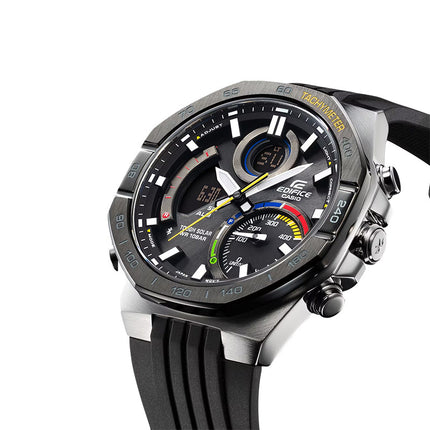 Casio Edifice ECB-950MP-1ADF Tough Solar Men Digital Analog Dial Black Resin Band