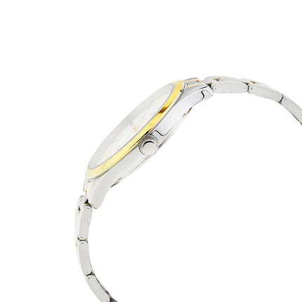 Alba Prestige ARX010X1 Men Silver Dial Dual Tone Stainless Steel Strap