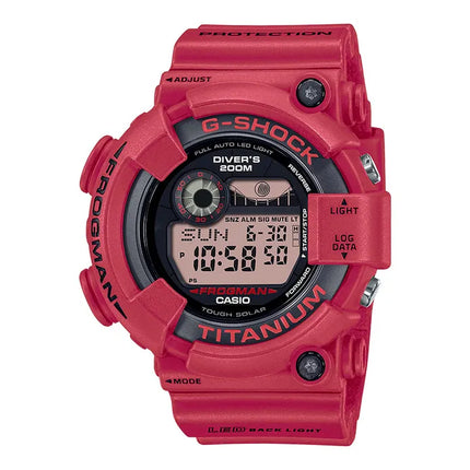 Casio G-Shock Frogman GW-8230NT-4DR 30th Anniversary Master Of G-Sea Digital Dial Red Resin Band