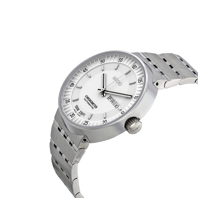 MIDO All Dial M8340.4.B1.11 Chronometer Automatic White Dial Stainless Steel Strap